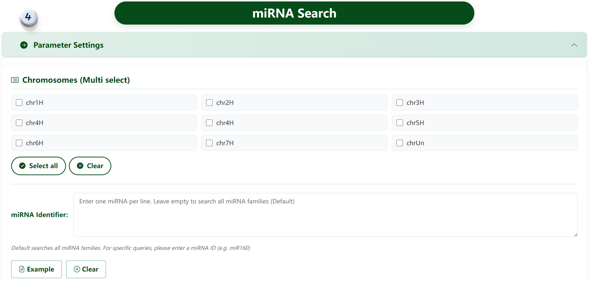 miRNA Search 5